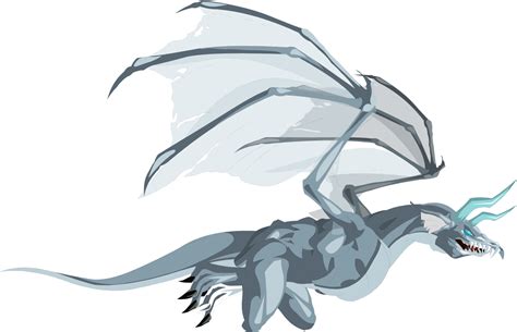 Download Ice Dragon Illustration Full Size Png Image Pngkit