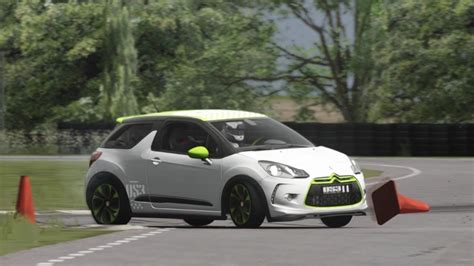 Citroën DS3 Racing Test Drive at Curborough Assetto Corsa