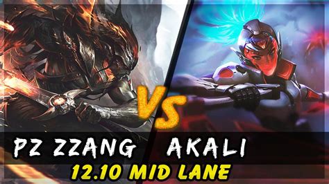 Pz Zzang Yasuo Vs Akali MID Patch 12 10 Yasuo Gameplay YouTube