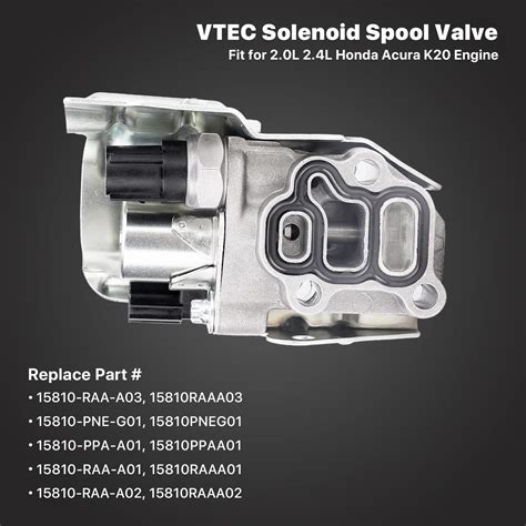 NMN VTEC Solenoid Spool Valve 15810 RAA A03 For Honda Vtec Accord CRV