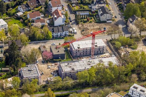 Luftbild Bochum Neubau Einer Mehrfamilienhaus Wohnanlage Im Ortsteil