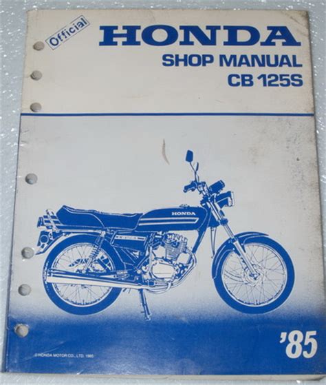 Honda Cb S Cb Cb Original Factory Shop Service Repair