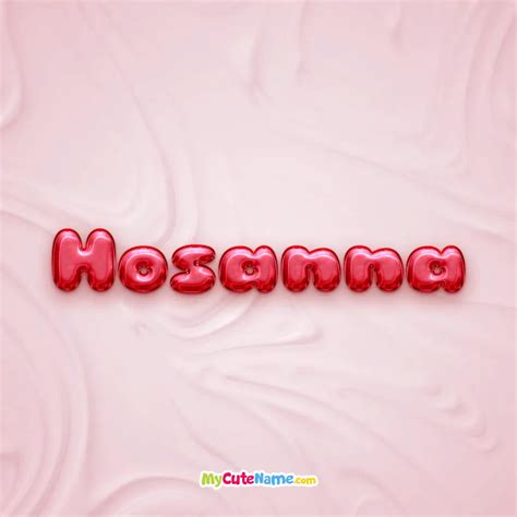 Hosanna meaning **UPDATE 2023** | what is the meaning of name Hosanna ...