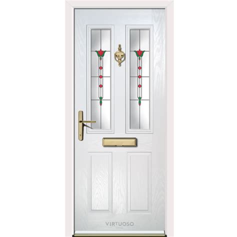 Virtuoso Clifton CS10 Composite Door With Resin Lead Glazing AC Supplies