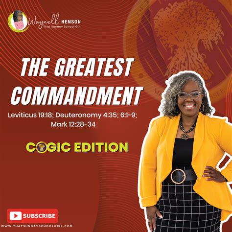 Tssgnotes 📚🙌🏽 ️ The Greatest Commandment March 3 2024