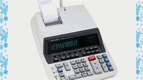 Sharp Qs2770h Two Color Commercial Ribbon Printing Calculator Video Dailymotion