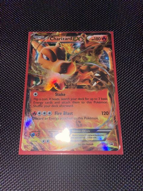 Mavin Charizard EX XY29 Black Star Promo Holo Pokemon Card LP