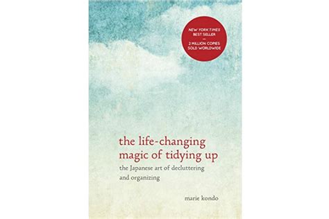 Marie Kondo's Life Changing Magic of Tidying Up book describing ...