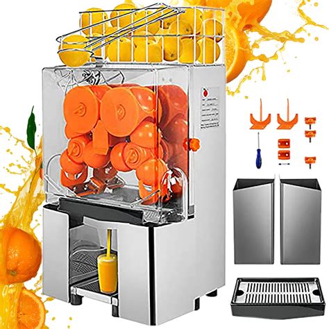 BENTISM Commercial Orange Juicer, Orange Juice Machine, with Filter Box ...