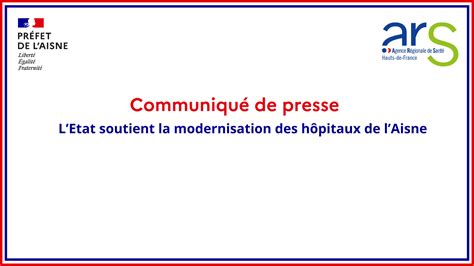 0803 Communiqué De Presse Letat Soutient La Modernisation Des