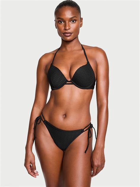 Buy Mix Match Side Tie Bikini Bottom Black Order Bikini Bottom
