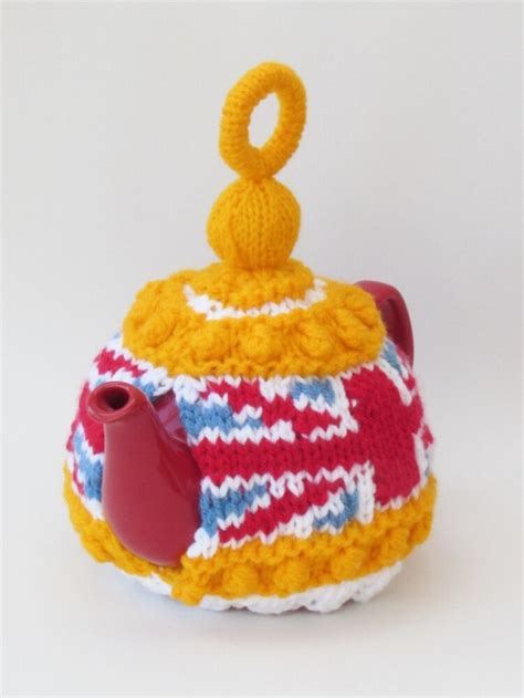 Union Jack Tea Cosy Knitting Pattern