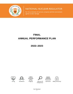 Fillable Online Pmg Org FINAL ANNUAL PERFORMANCE PLAN 20222023 Fax