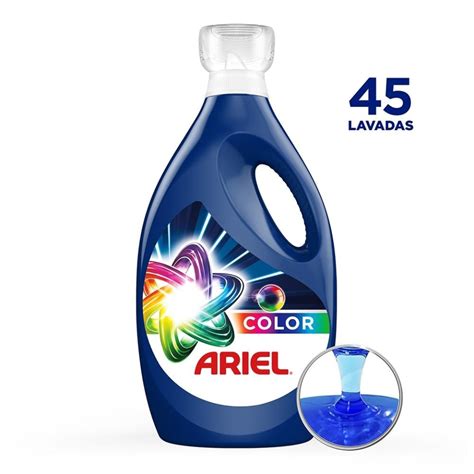 Detergente Líquido Ariel Revitacolor Para Ropa Blanca Y De Color