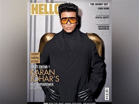 Karan Johar Embraces His Luxe Power On The Cover Of Hello