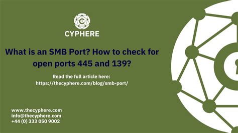 SMB Ports Explained 445 And 139 Learn The Difference YouTube