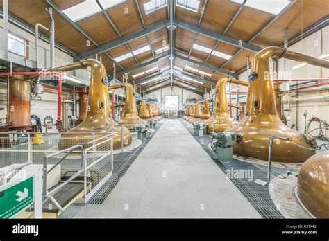 Uk Scotland Moray Dufftown Glenfiddich Distillery Stock Photo Alamy