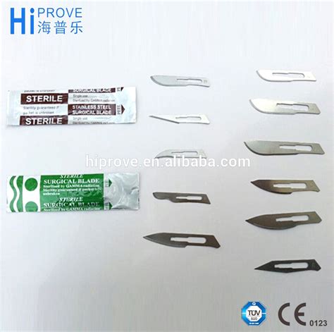 Disposable Sterile Surgical Scalpel Bladeqingdao Hiprove Medical