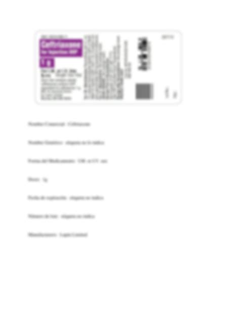 SOLUTION: Interpretacion etiquetas posologia - Studypool
