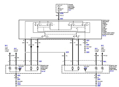 2008 F250 Power Mirror Wiring Diagram 2008 Ford F 250 Thru 5