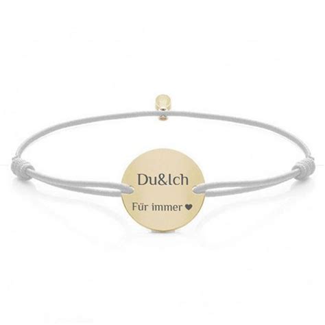 Gravur Armband mit Memory Coin Farbe Gold günstig online kaufen