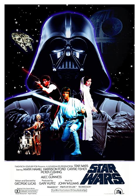 Fanmade Star wars episode 4 movie poster by Zafir123 on DeviantArt