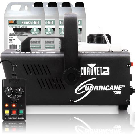 Hurricane 1200 Lightweight Water Based 1 3L Fogger Fog Smoke Machine