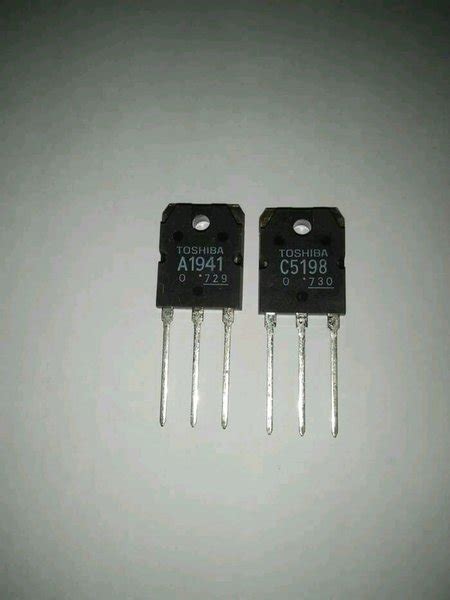 Jual TRANSISTOR C5198 Dan A1941 ORIGINAL TOSHIBA 1 Set Di Lapak Dyah Mu