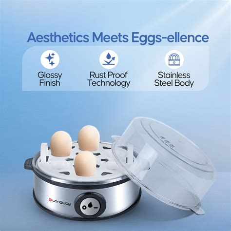 Buy Online 350w Stainless Steel Egg Boiler Longway India