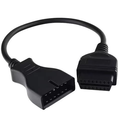 Buy Jahyshowcar Diagnostic Extension Cable 12 Pin To 16 Pin Obd1 Obd2 Connector Adapter Cable