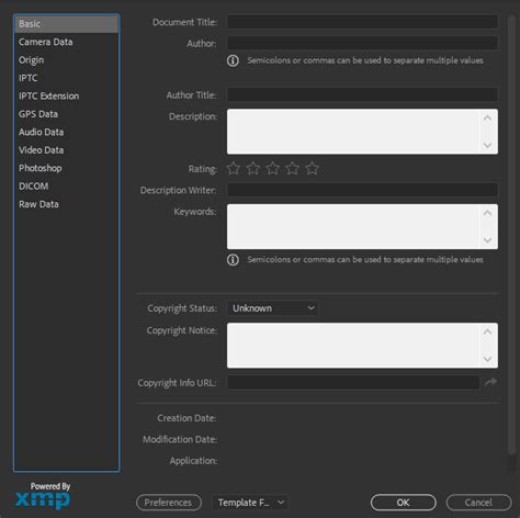 Learn About Extensible Metadata Platform Xmp Standard And Working