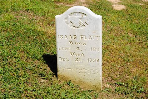 Isaac Columbus Flatt Sr 1811 1896 Find A Grave Memorial