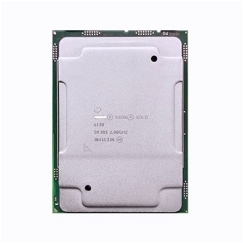 Xeon Gold 6138 SR3B5 Gold6138 โปรเซสเซอร์ CPU 27.5MB Cache 2.00GHz 20 ค ...