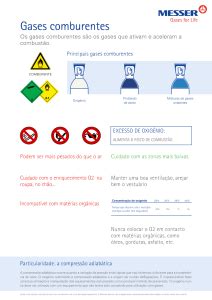 Nome Do Gás Chamado Comburentes - Segurança do gás - MesserGas Distribuição de Gases Industriais Lda