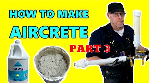 How to Make Aircrete - Part 3 - YouTube