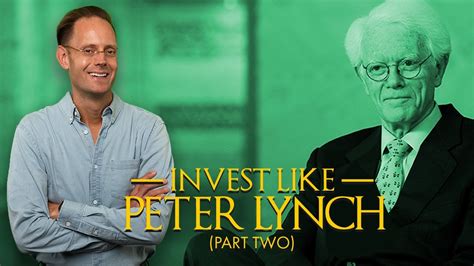 24 STOCK MARKET INVESTING LESSONS FROM PETER LYNCH Dividend Investing