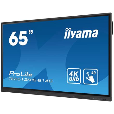 Ecran Tactile Iiyama Prolite Te Mis B Ag K Uhd Ips Hz