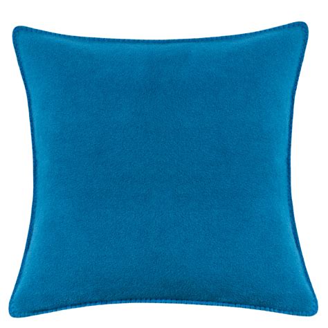 zoeppritz since 1828 SOFT FLEECE KISSEN blau grün