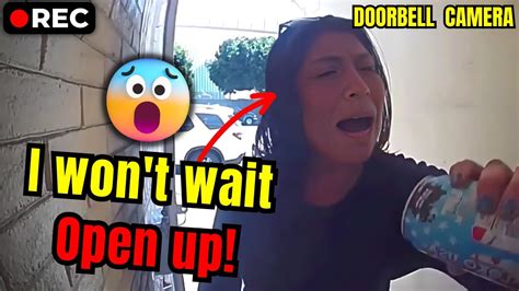 Scariest Doorbell Camera Moments Ever Recorded Vol 2 DOORBELL NEWS