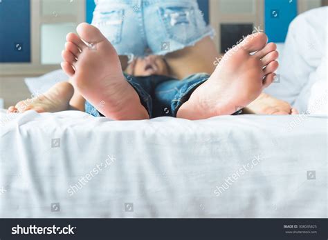 Couple Having Sex Bed Under Sheets Stock Photo 308045825 Shutterstock