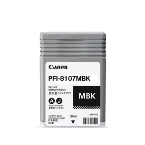 Canon Ipf Plotters Cartridge Ml Pfi Bk