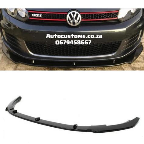 Maxton Design Front Splitter Vw Golf Mk Gti Front Lip Mode Off