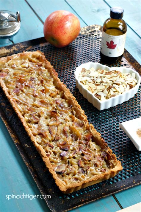 Grain Free Apple Almond Tart Low Carb Sugar Free Gluten Free