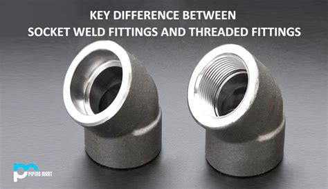 Socket Weld Fittings Vs Threaded Fittings What S The Difference