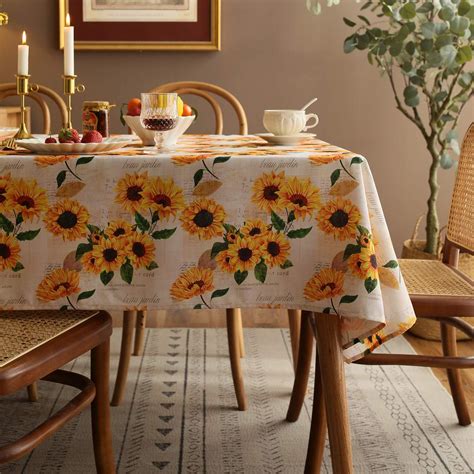 Amazon Anydesign Floral Tablecloth X Inch Watercolor Flower