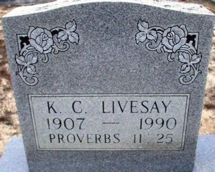 K C Livesay M Morial Find A Grave