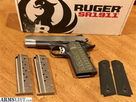 ARMSLIST For Sale Trade Ruger 1911 9mm Lightweight Commander