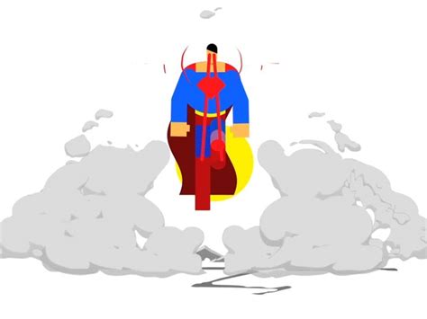 SUPERMAN | 2d character animation, Motion graphics inspiration, Graphic ...