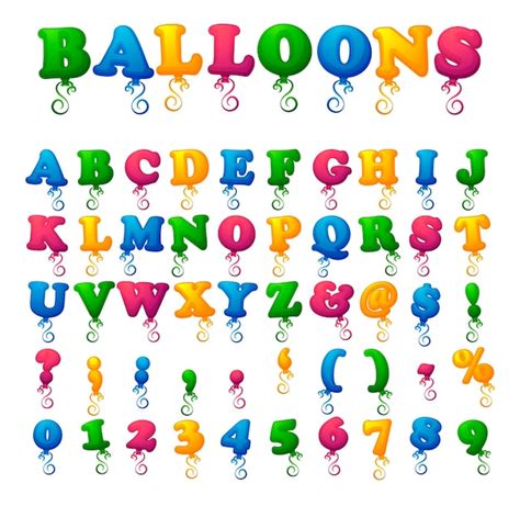 Balloon Alphabet Clipart Alphabet Clipart Balloon Alphabet 56 OFF