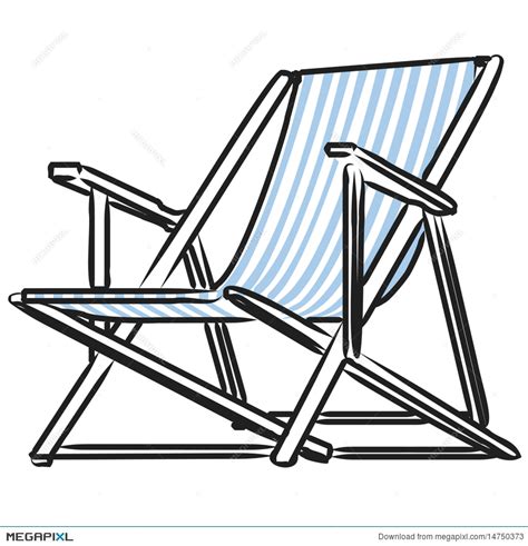 Beach Chair Vector at Vectorified.com | Collection of Beach Chair ...